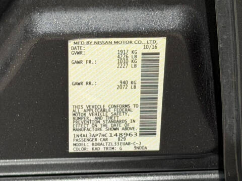 2017 Nissan Altima