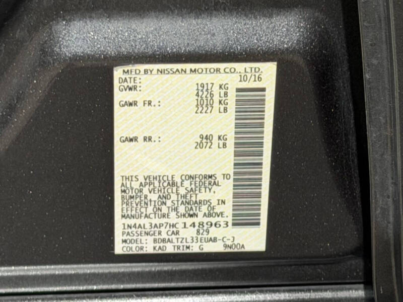 2017 Nissan Altima