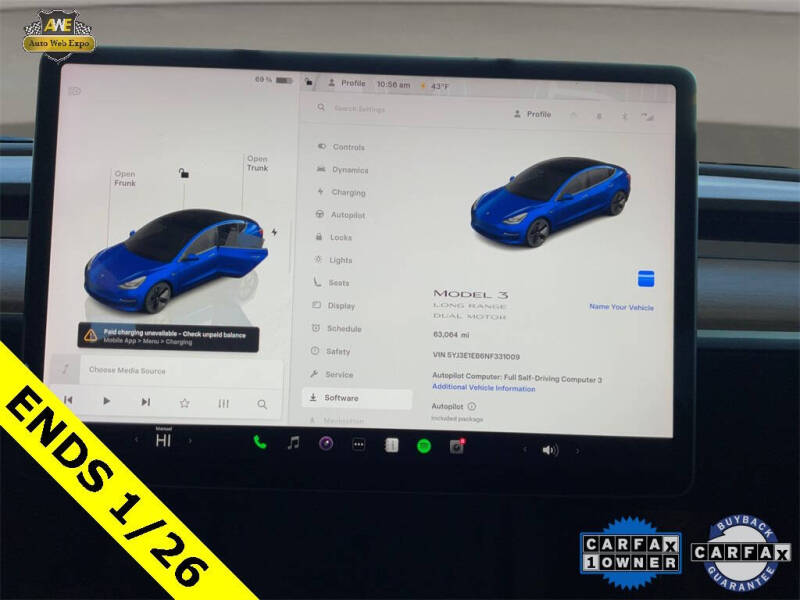 2022 Tesla Model 3 Long Range