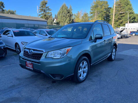 2015 Subaru Forester for sale at Apex Motors Inc. in Tacoma WA