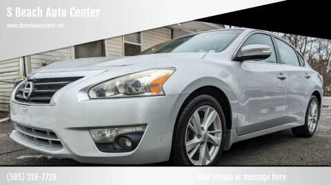 2013 Nissan Altima for sale at S Beach Auto Center in Leicester NY