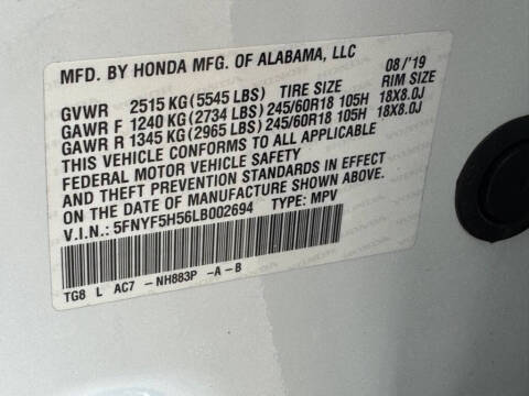 2020 Honda Pilot EX-L