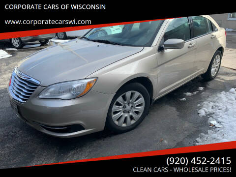 2014 Chrysler 200 for sale at CORPORATE CARS OF WISCONSIN in Sheboygan WI