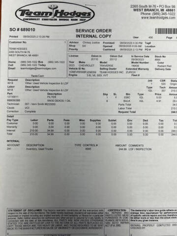 2023 Chevrolet Traverse Premier