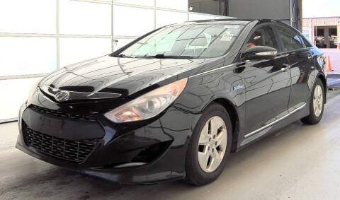 2012 Hyundai Sonata Hybrid for sale at Angelo's Auto Sales in Lowellville OH