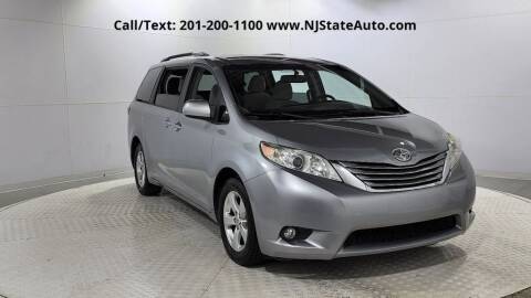 2017 Toyota Sienna for sale at NJ State Auto Used Cars in Jersey City NJ