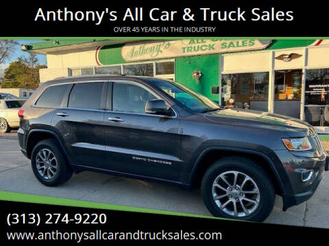 2014 Jeep Grand Cherokee for sale at Anthony's All Car & Truck Sales in Dearborn Heights MI