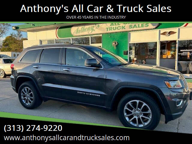 2014 Jeep Grand Cherokee for sale at Anthony's All Car & Truck Sales in Dearborn Heights MI