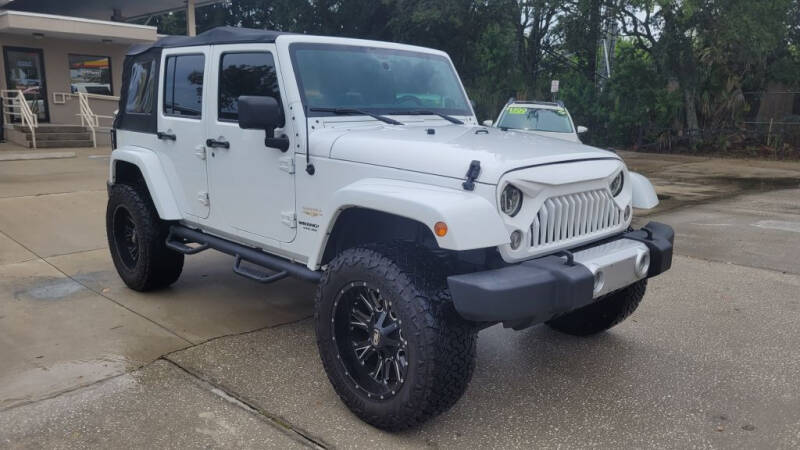 2014 Jeep Wrangler Unlimited for sale at Dunn-Rite Auto Group in Longwood FL