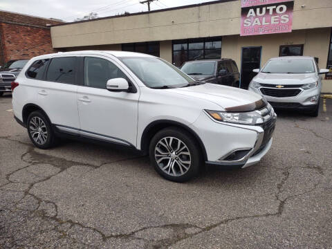 2017 Mitsubishi Outlander for sale at GREAT DEAL AUTO SALES in Center Line MI