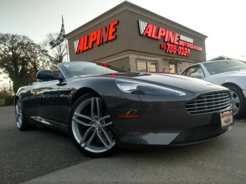 2015 Aston Martin DB9 for sale at Alpine Motors Certified Pre-Owned in Wantagh NY