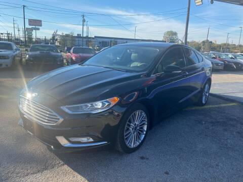 2018 Ford Fusion for sale at Cow Boys Auto Sales LLC in Garland TX