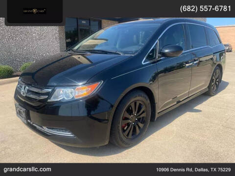 2016 Honda Odyssey for sale at GRAND CARS in Dallas TX