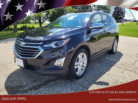 2018 Chevrolet Equinox for sale at Lifetime Auto Sales and Service in West Bend WI