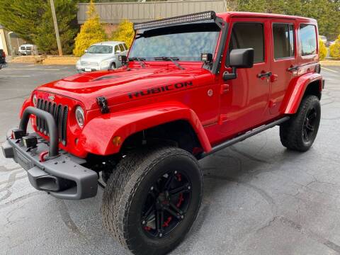2015 Jeep Wrangler Unlimited for sale at Viewmont Auto Sales in Hickory NC