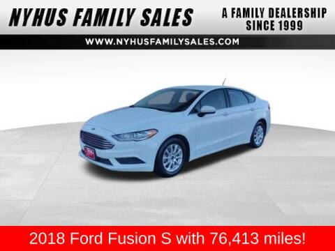 2018 Ford Fusion for sale at Nyhus Family Sales in Perham MN