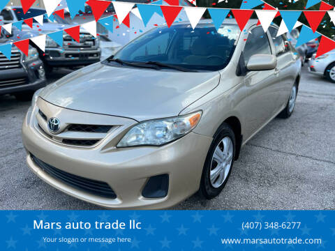 2013 Toyota Corolla for sale at Mars auto trade llc in Orlando FL