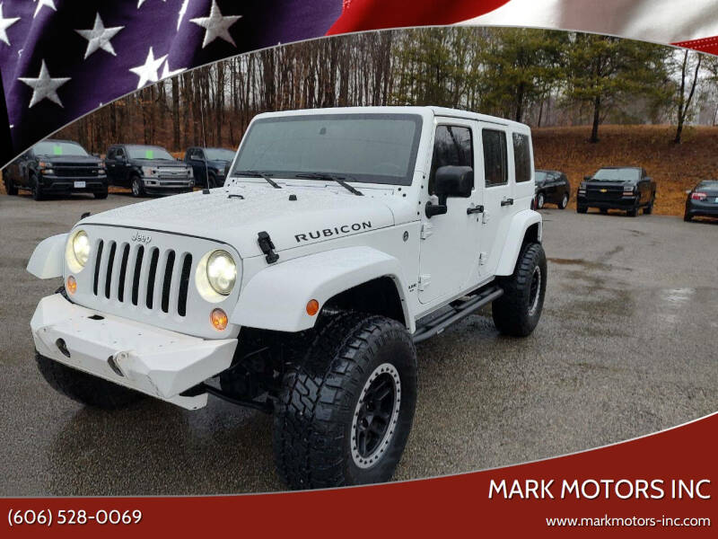 2016 Jeep Wrangler Unlimited for sale at Mark Motors Inc in Gray KY