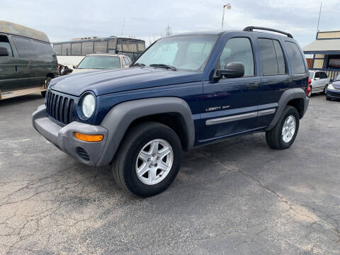 2002 Jeep Liberty for sale at AJOULY AUTO SALES in Moore OK