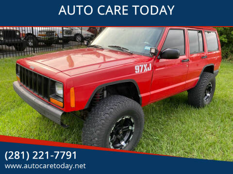 1997 Jeep Cherokee for sale at AUTO CARE TODAY in Spring TX