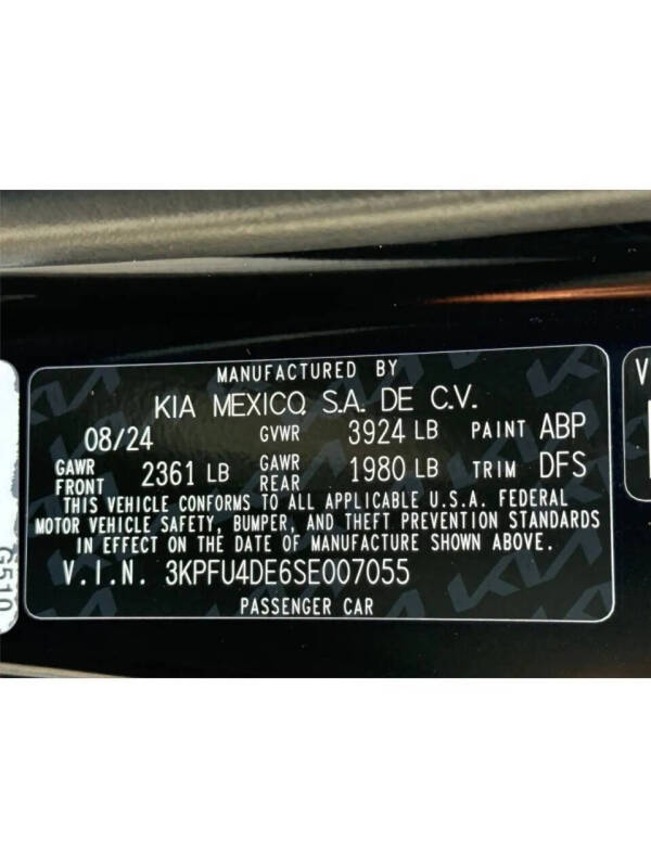 2025 Kia K4 EX