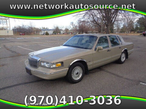 1996 Lincoln Town Car for sale at Network Auto Source in Loveland CO