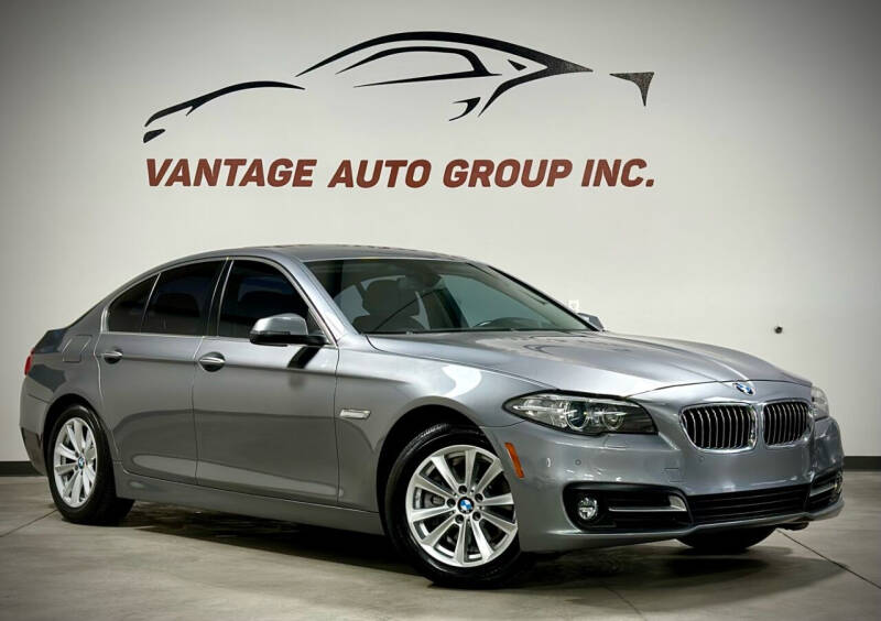 2015 BMW 5 Series for sale at Vantage Auto Group Inc in Fresno CA