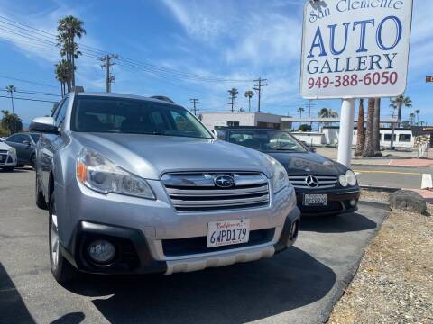 2013 Subaru Outback for sale at San Clemente Auto Gallery in San Clemente CA
