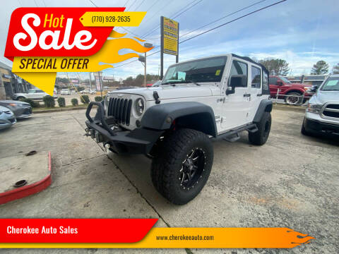 2015 Jeep Wrangler Unlimited for sale at Cherokee Auto Sales in Acworth GA