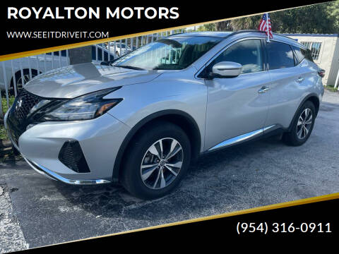2020 Nissan Murano for sale at ROYALTON MOTORS in Plantation FL