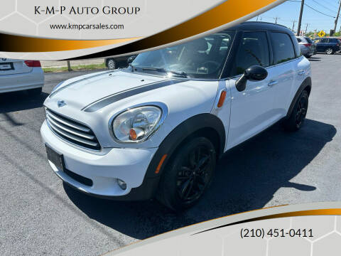 2012 MINI Cooper Countryman for sale at K-M-P Auto Group in San Antonio TX