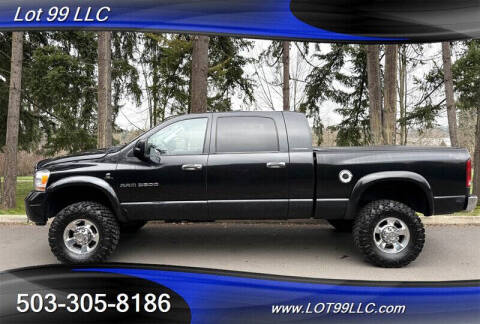 2006 Dodge Ram 3500 for sale at LOT 99 LLC in Milwaukie OR