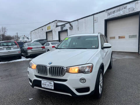 2016 BMW X3 for sale at DSD Auto in Manchester NH