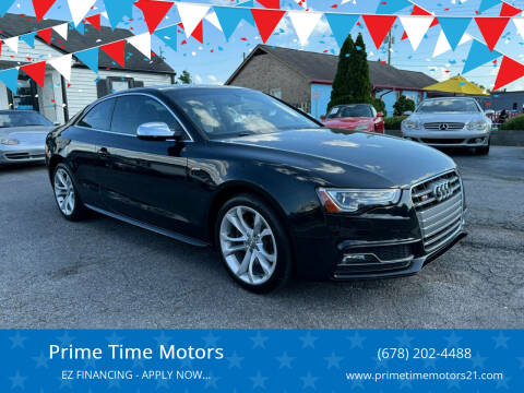 2014 Audi S5 for sale at Prime Time Motors in Marietta GA