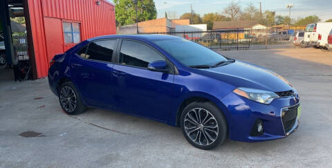 2014 Toyota Corolla for sale at JORGE'S MECHANIC SHOP & AUTO SALES in Houston TX