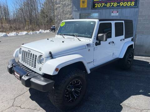 2017 Jeep Wrangler Unlimited for sale at Rennen Performance in Auburn ME