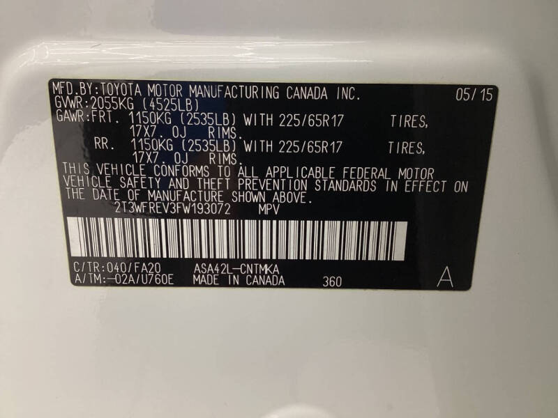 2015 Toyota RAV4 XLE