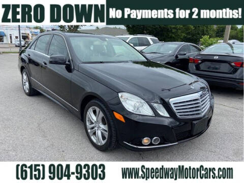 2011 Mercedes-Benz E-Class for sale at Speedway Motors in Murfreesboro TN
