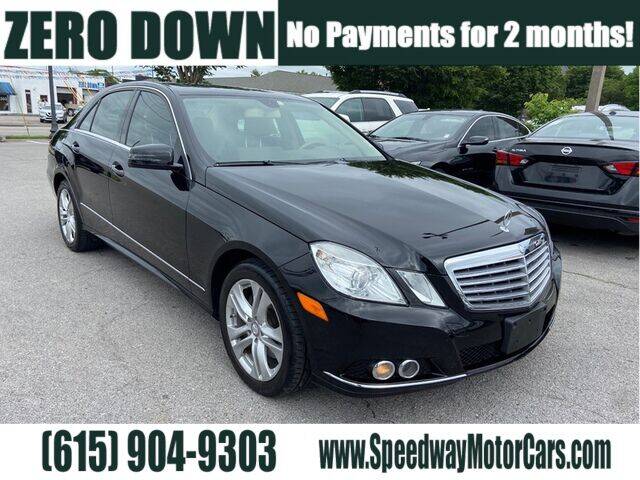 2011 Mercedes-Benz E-Class for sale at Speedway Motors in Murfreesboro TN