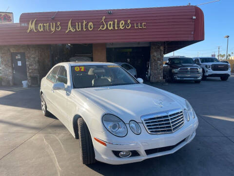 2007 Mercedes-Benz E-Class for sale at Marys Auto Sales in Phoenix AZ