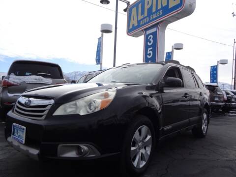 2010 Subaru Outback for sale at Alpine Auto Sales in Salt Lake City UT