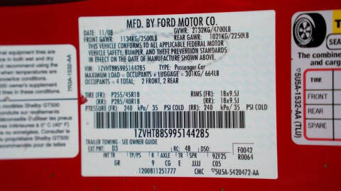 2009 Ford Shelby GT500