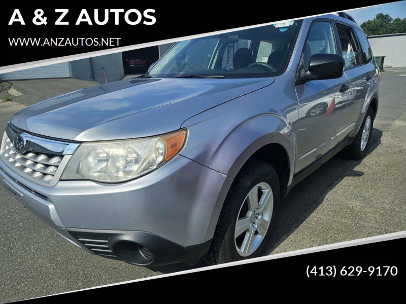 2013 Subaru Forester for sale at A & Z AUTOS in Westfield MA