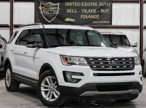 2017 Ford Explorer for sale at United Exotic Auto in Houston TX