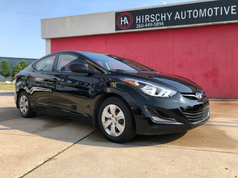 2016 Hyundai Elantra for sale at Hirschy Automotive in Fort Wayne IN