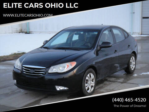 2010 Hyundai Elantra for sale at ELITE CARS OHIO LLC in Solon OH