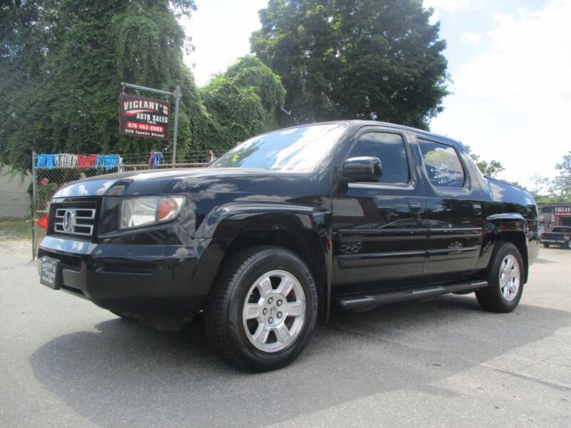 2008 Honda Ridgeline for sale at Vigeants Auto Sales Inc in Lowell MA