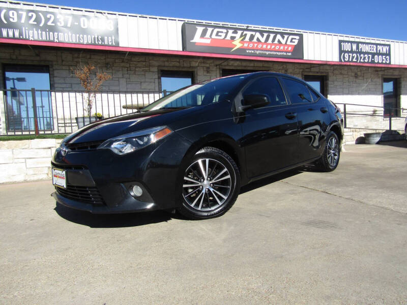 2016 Toyota Corolla for sale at Lightning Motorsports in Grand Prairie TX