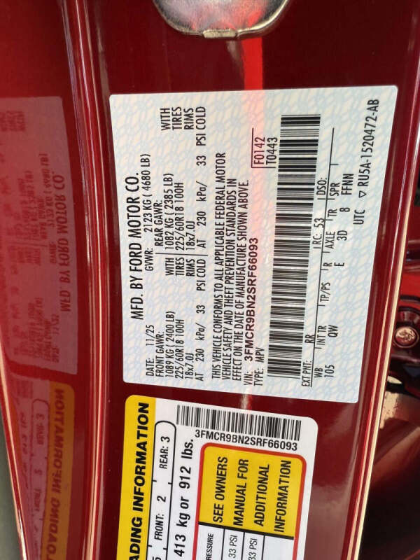 2025 Ford Bronco Sport Big Bend