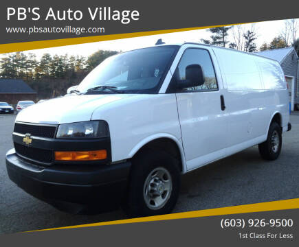 2021 Chevrolet Express for sale at PB'S Auto Village in Hampton Falls NH